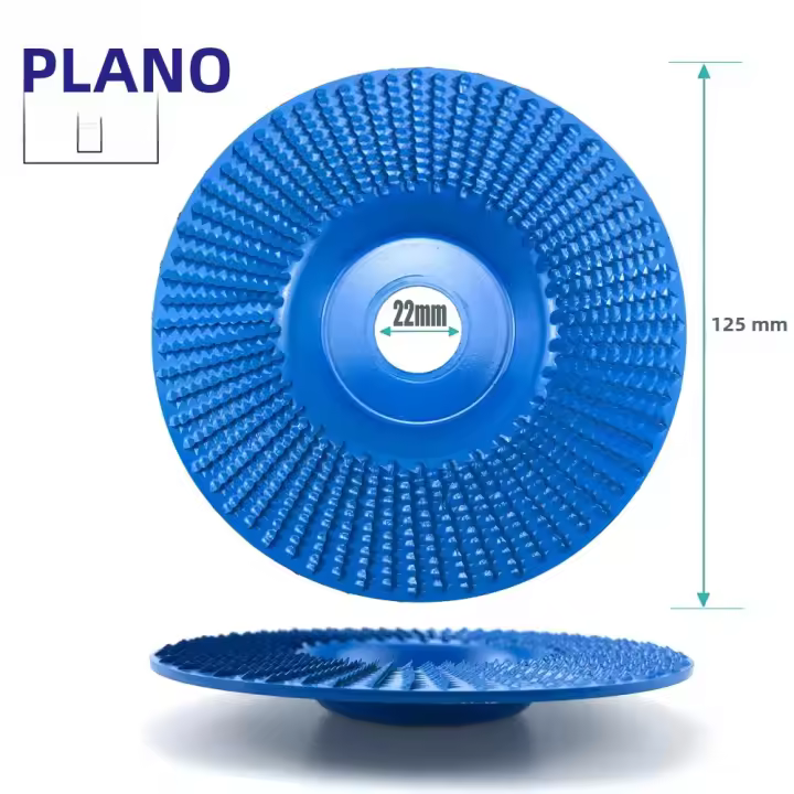 Rueda De Abrasivo Para Madera 125mm Herramienta De Grabado En Madera Y Polvo De Metal Para Amoladora De Ángulo Disc Abrasivo - 1