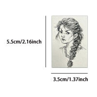 Pegatinas De Dibujo De Cabezas De Personajes 64PCS Art Birthday Sketching Practice Reference Para Teléfono Móvil Y Notas - details 3