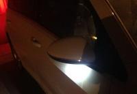 Luces LED under Mirror Para VW Golf MK6 Jetta MK4 Passat Eos Sharan Touran Tiguan Blanco Xenón 6000K Impermeables 12V Directo Reemplazo - details 10