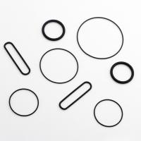 Conectores De Circulo Geométrico Hueco En Metal De Cobre Para El Dibujado De Joyas DIY 6 Piezas Pintura Negra De Spray Charms - details 13