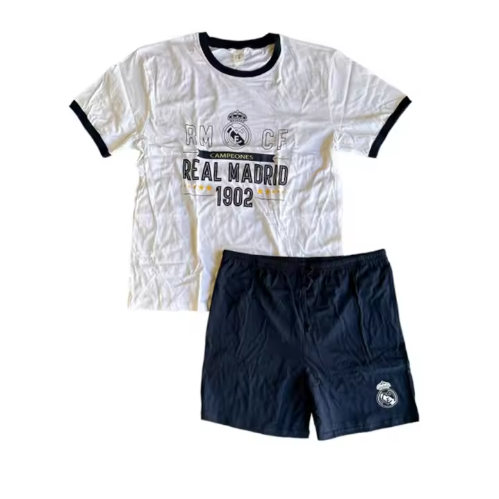 Pijama corto Real Madrid 73655 azul Unisex - 1