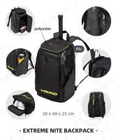 Mochila De Tenis HEAD EXTREME NITE Para Hombres Y Mujeres Con Compartimento Independiente Para Zapatillas Bolsa Deportiva Unisex - details 0