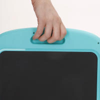 COLORBABY Good Idea - Pizarra infantil 2 en 1 magnética y tiza, incluye rotuladores, letras, números, tizas, portatizas y borrador, juguetes educativos desde 3 años, regalo creativo niños y niñas, pizarra doble cara portátil para aprender y dibujar - details 6