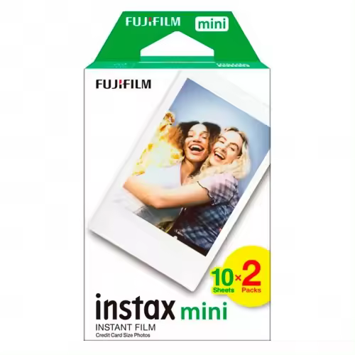 CARGA FUJI MINI INSTAX - PACK 2x10 FOTOS - 1