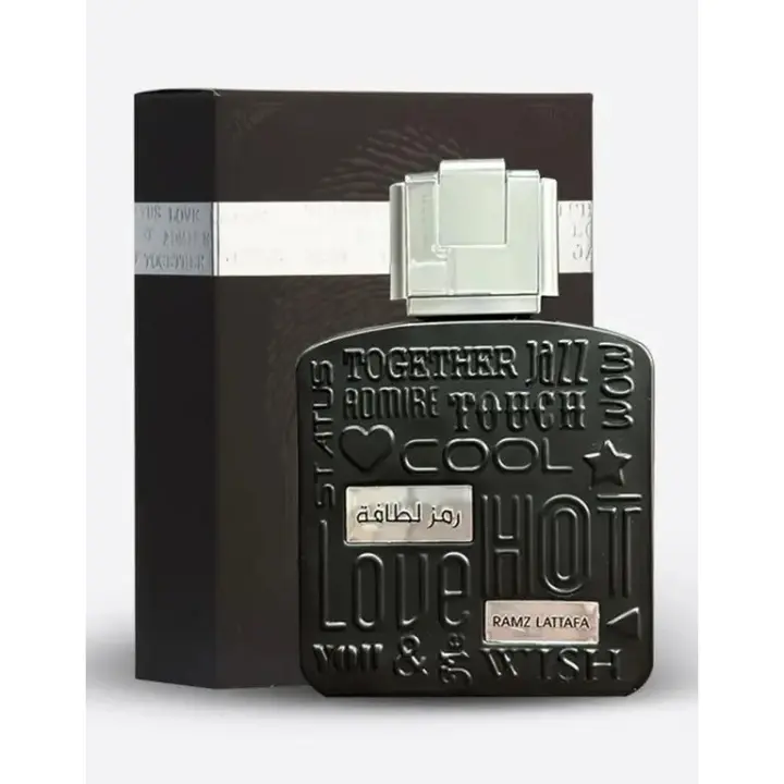RAMZ SILVER BY LATTAFA EAU DE PARFUM X 100 ML . *** FOR MEN*** - 1