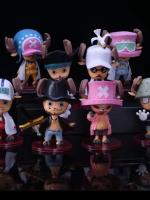 Figura De Acción Anime One Piece 11cm Tony Tony Chopper Luffy Zoro Buggy Sabo Regalo Para Coleccionistas PVC Unisex Adultos - details 0