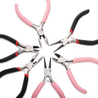 Set De 5 Herramientas Para Joyería DIY Con Aguja Y Punta Redonda Tijeras Y Pinzas Para Reparación De Joyería Herramientas Metálicas De Acero Inoxidable - details 4
