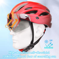 Casco De Bicicleta X-TIGER Para Adultos Con Luz Trasera LED Modo Doble Gafas Ajuste 58-62cm Ligero Y Transpirable Para Ciclismo - details 14