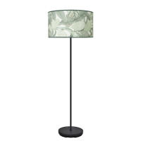 Fabrilamp - Pie Salon Moda 1xe27 Negro/hoja Verde 163x40x40cm - details 0