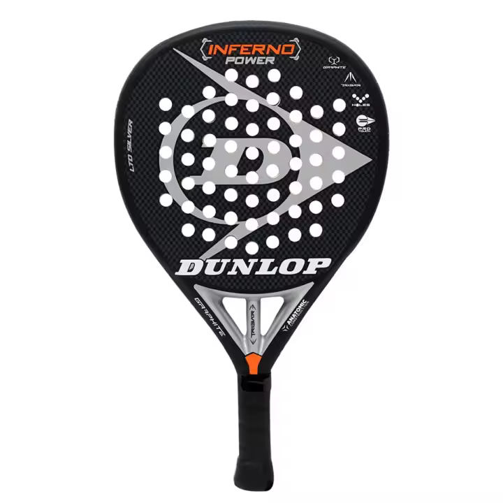 Pala Dunlop Inferno Silver, pala de pádel - 1