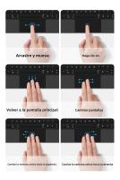 Teclado Mágico HUWEI Para Tableta Samsung Galaxy Tab S9 FE plus S7 FE S8 12.4'' Funda Inteligente Con Teclado Portugués Español Coreano Compatible Con Modelos S7 S8 S9 - details 8