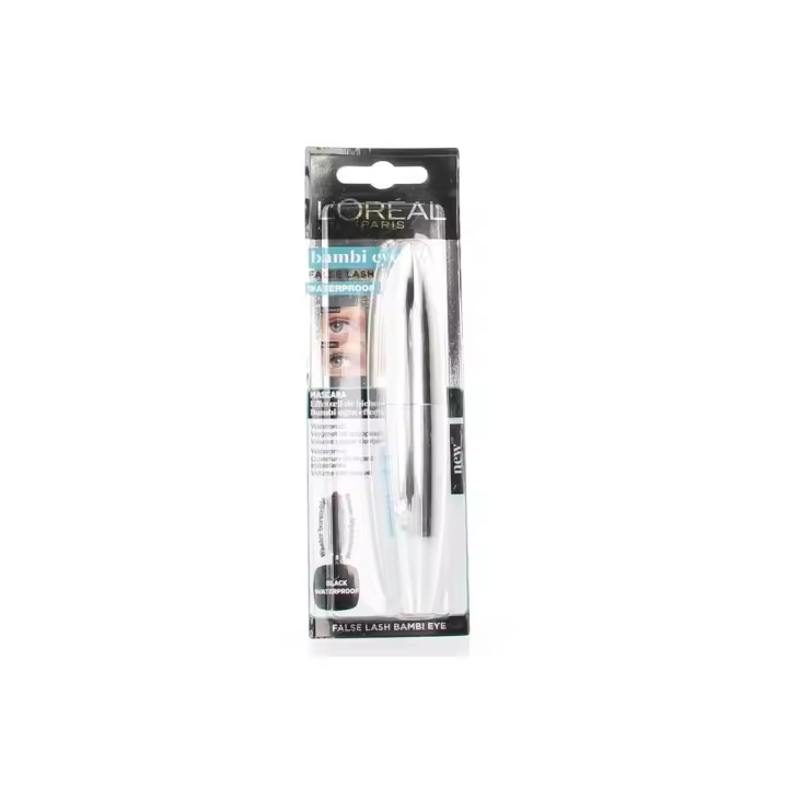 MÁSCARA PESTAÑAS BAMBI EYE WATERPROOF L'OREAL 6,7ML - 1