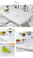 Mantel De PVC Rectangular Tapete De Silicona Suave Para Cocina Y Comedor Impermeable Transparente 1.0mm Moderno Para El Hogar - details 2