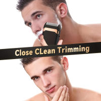 Afeitadora Eléctrica Para Barba Y Tatuajes Trimmer De Línea De Apariencia Con Cortauñas Recargable Batería De Litio Para Hombre - details 3