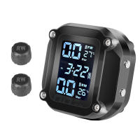 Sensor De Presión De Neumáticos Para Motocicleta TPMS Inalámbrico Detector De Sistema De Monitoreo De Presión De Neumáticos 2 Ruedas Externa ABS+PC Para Motocicleta - details 12