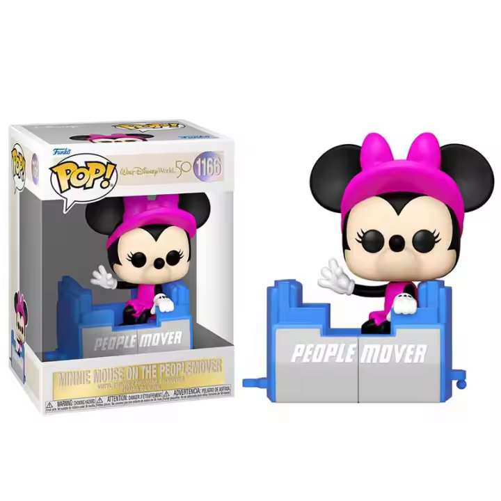Funko Pop! Walt Disney World 50, Minnie Mouse on the Peoplemover 1166 - 1