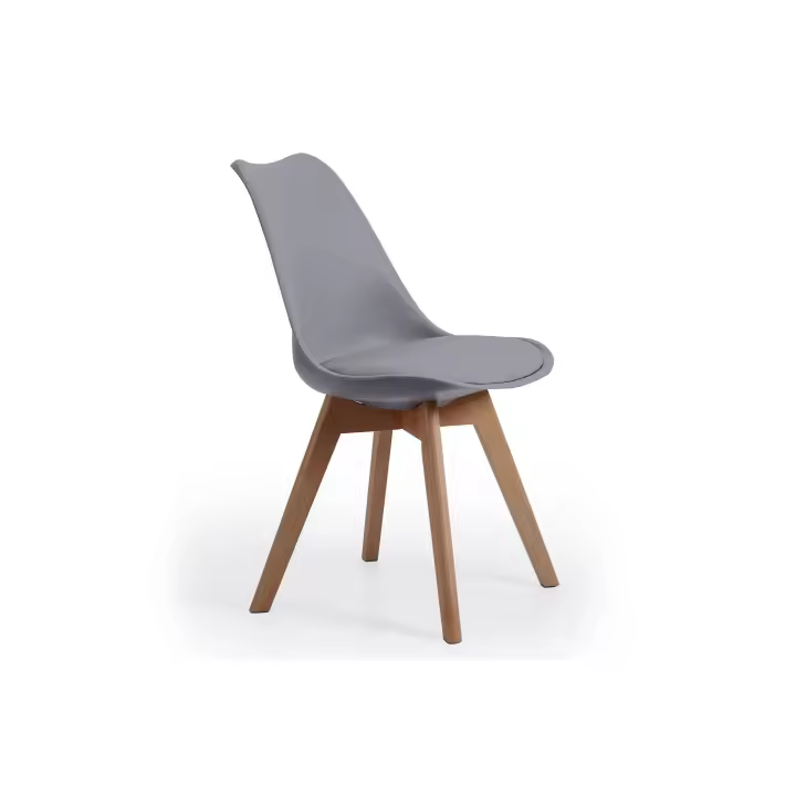 PACK DE 4 UNIDADES DE SILLA COMEDOR MODELO BISTRO GRIS. PRECIO UNITARIO 50,083 €  ADC MUEBLECENTER  Envío Gratuito - 1