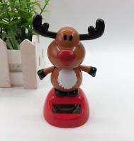 Decoración De Navidad Para Escritorio Solar De Santa Claus Danzante Oso De Nieve Feliz Navidad Regalo Accesorio De Hogar Material Plástico - details 6