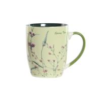 Set de Tazas New Bone con Diseño Botánico, Capacidad de 330 ml, Tamaño 10 x 8.5 x 10.2 cm, Elegante y Práctica para Café, Té o Bebidas Calientes, Ideal para Uso Diario, Decoración Natural y Regalos Especiales - details 1