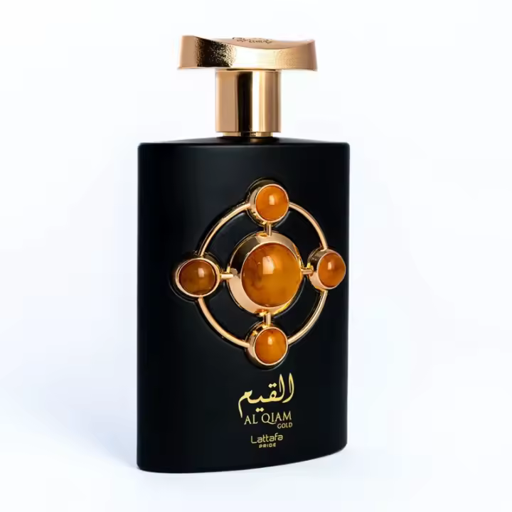 Perfume AL QIAM GOLD Lattafa 100ml +ATOMIZADOR 5ml Recargable GRATIS! Perfume UNISEX Perfume Árabe Original De Dubai Emiratos Árabes, oriental - 1