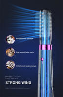 Secador De Pelo 5 En 1 Peine Secador De Aire Caliente Frío Estilo Peine Secador Eléctrico Con Auto Curling Iron Para El Hogar - details 6