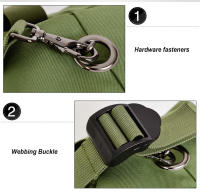 Mochila Táctica De 80L Para Hombres Bolsa De Viaje Deportiva Al Aire Libre Mochila De Camino Redonda Para Senderismo Y Camping - details 6