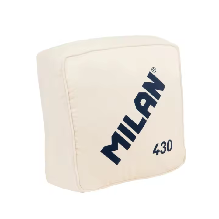 COJÍN MILAN BEIGE FORMA DE GOMA 430 TACTO SUAVE - 1