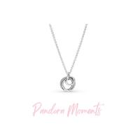 Pandora Collar con colgante de amor eterno en plata 925, regalo de cumpleaños para novia - details 0