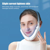 Terapia De Foton LED Masajeador De Vibración Para Rostro EMS Dispositivo De Levantamiento Facial Reducción De Doble Mentón V-Line Máquina De Lifting Para Celulitis En La Mandíbula - details 0