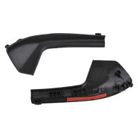 Panel Decorativo De Hoja Para Nissan Tiida 05-10 Placa Guía De Bordado Inferior Del Parabrisas Material TPE Color Negro - details 14