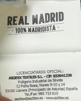 Manta Coralina Estampada Real Madrid 120x150 Cm - details 4