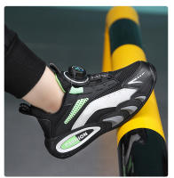 Zapatos De Niños Cómodos Y Moda Transpirables Deportivos Casuales Para Niñas Y Niños Suela Antideslizante Material De Tela Y Cuero Adecuados Para Todas Las Estaciones Tallas 29-39 - details 10