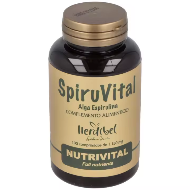 Spiruvital 100 Comp 1000 Mg Spirulina - 1