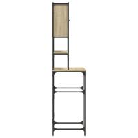 vidaXL Armario de lavadora color roble Sonoma 68x48,5x194 cm - details 5