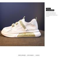Zapatos Blancos Pequeños Transpirables Verano Suela Gruesa Antideslizante Casual Para Mujer Zapatos De Tela De Malla Cómodos Y Versátiles - details 6
