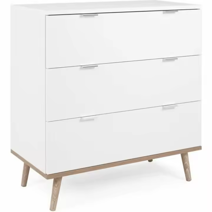 Cajonera Scandinavian Blanco 79,8 x 40 x 86,5 cm - 1