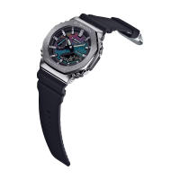 ​reloj deportivo hombre Casio G-Shock Rainbow Brick Wall GM-2100RW-1AJF JDM 200M WR 49.3 × 44.4mm Hora Mundial JDM (mercado interior japonés) - details 6