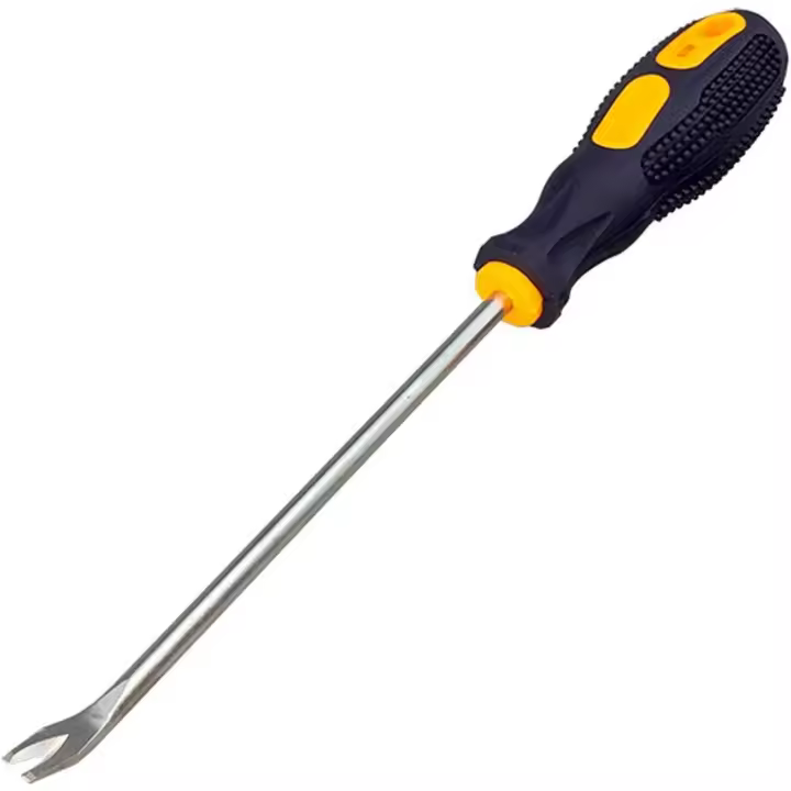 Extractor de clavos, destornillador en forma de U de 3 mm para clavos, clavos, quitagrapas - 1