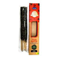 Incienso Orgánico de Palo Santo Ullas Hechos a Mano sin Mano de Obra Infantil y con Aceites Naturales, 12 Cajitas de 25g c/u. - details 1