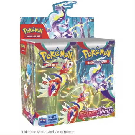 Sobre de cartas Pokémon Scarlet & Violet (inglés) Raíz MERCHAN-STORE Juego de cartas coleccionables Pokemon TCG Pokemon - 1