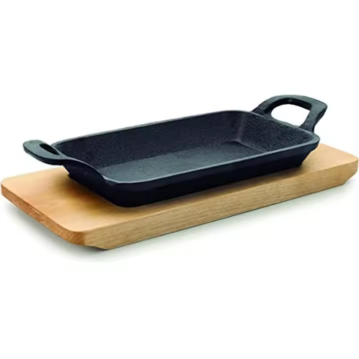 MINI GRILL RECTANG. MAGMA 22,5X10X2,5 CM - 1