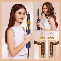 Juego De 5 En 1 Estilizador De Pelo Con Secador Cepillo Rizado Y Liso Ión Negativo Aire Caliente Para El Estilo De Mujeres - details 4