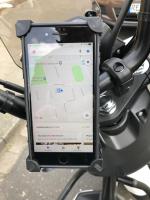 Soporte de navegación para teléfono móvil de motorteta, rotación de 360 Grados, Batería, soporte para móvil de coche, soporte de plástico para teléfono móvil de Bicicleta - details 2