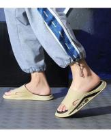 Nuevos Sandalias De Verano Para Hombre Moda EVA Suela Suave Casual Zapatillas Ligeros Playa Antideslizantes Para Interiores Y Baño - details 6