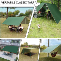 Lona impermeable para acampar, toldo turístico para sombra de jardín, sombrilla de playa, refugio solar ultraligero para exteriores - details 20