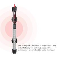 Calentador De Acuario Ajustable De Temperatura 110V/220V 25W/50W/100W/200W/300W Submersible Para Tanque De Peces Metal - details 7