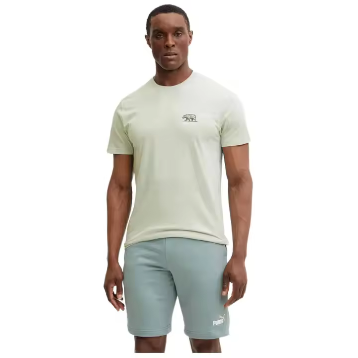 Camiseta de Manga Corta Rip Curl Desti Animals para hombre en color verde - 1