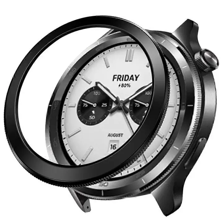 For Xiaomi Watch S4 S3 PC Watch Bezel Slim Design Smartwatch Ring Frame - - 1