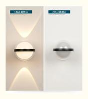 Lámpara De Pared Exterior Impermeable IP65 Moderna Para Jardín Y Pasillo Interiores Lámpara Circular Iluminación Exterior Con Bombillas Incluidas Instalación Auto-Contenida - details 6