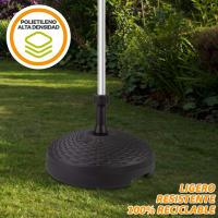 Base para sombrilla circular antracita 19-33 mm Aktive - details 4